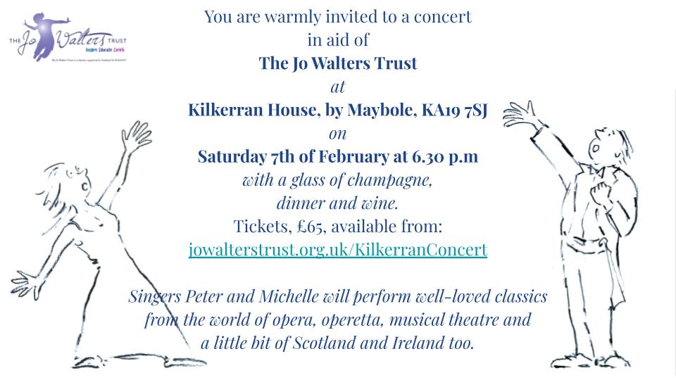 Kilkerran Concert Invitation